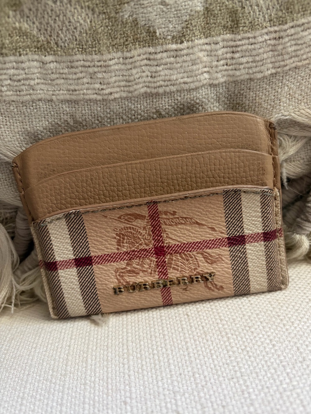 Burberry Check Cardholder